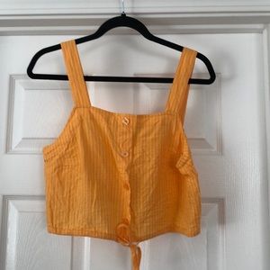 Women’s A New Day linen crop top